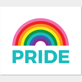 Pride Rainbow Posters and Art